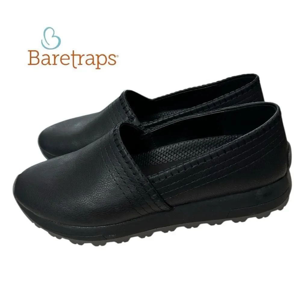 Baretraps Gennie Women's Black Slip-on Loafers w/ Box 8.5